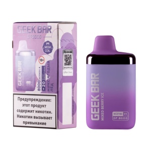Одноразовый Pod Geek Bar DF8000 - Микс Ягод Лёд