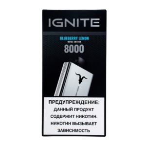 Одноразовый Pod IGNITE 8000 V80 - Blueberry Ice