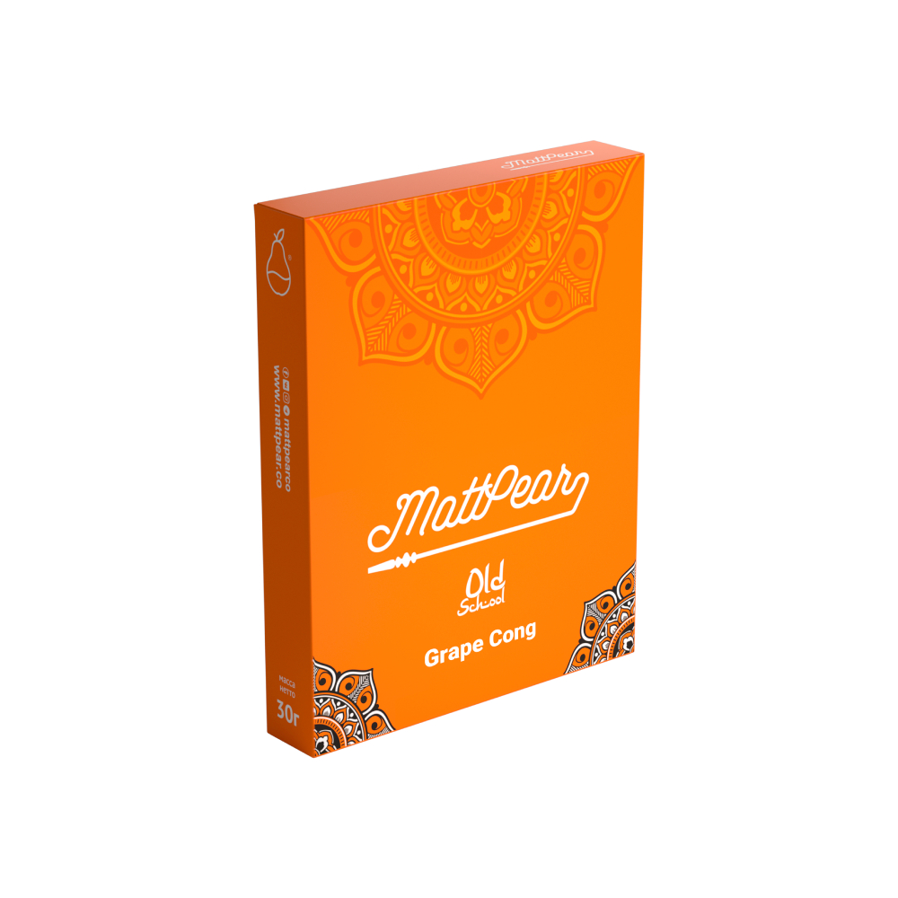 Табак для кальяна MattPear 30 гр - Grape Cong