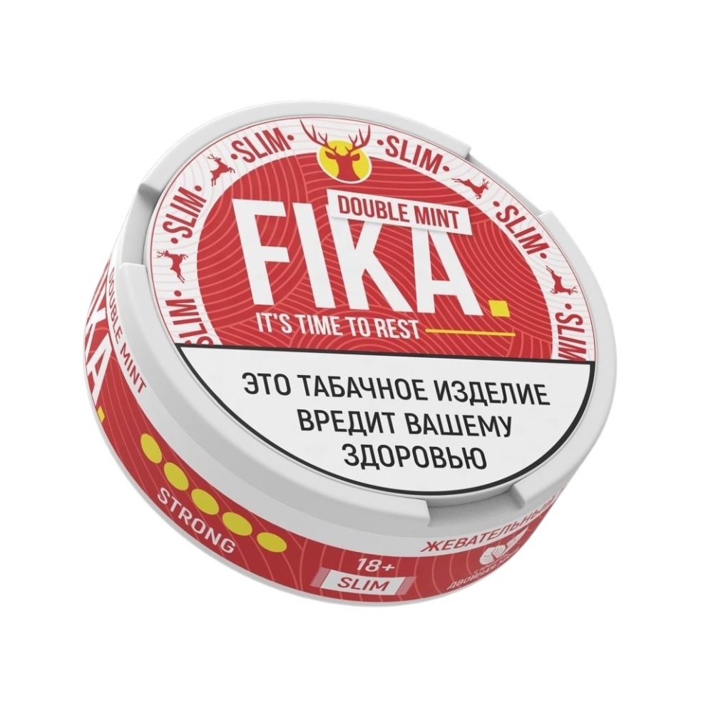Жевательный табак FIKA Slim - Double Mint