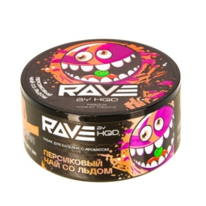 Табак для кальяна RAVE by HQD 25 гр - Персиковый чай со льдом