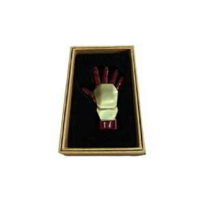 Зажигалка USB "Рука" спираль, бордовая, 2х5х7.5см 