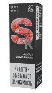 Жидкость SMOKE KITCHEN CK Softhit Salt - Арбуз Земляника Ультра, 10 мл