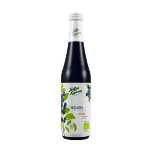 Морс Ягоды Карелии черничный с мякотью 510 мл стекло