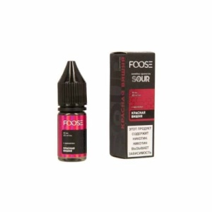 Жидкость FOOSE Sour Salt - Красная Вишня, 10 мл