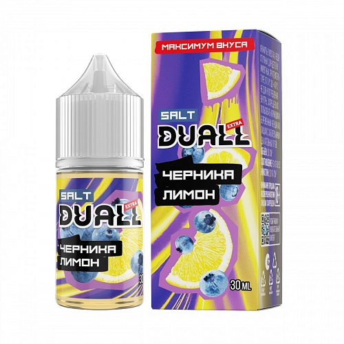 Жидкость DUALL Extra SALT - Черника Лимон, 30 мл