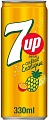 Газ.вода 7UP Coctail Exotique 330 мл ж/б