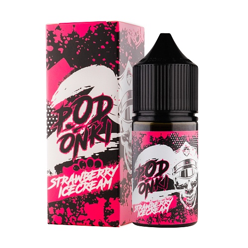 Жидкость Podonki V2 SALT - Strawberry Ice Cream, 10 мл МТ