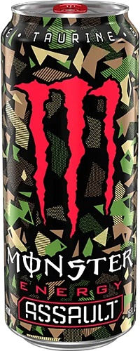Энерг.напиток MONSTER ENERGY Assault 0,5 л ж/б