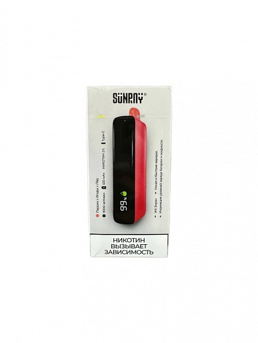 Одноразовый POD SUNRAY 9000 - Персик Ягоды Лёд