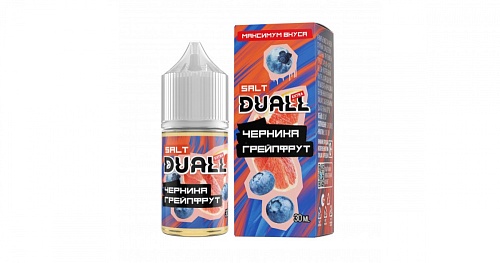 Жидкость DUALL Extra SALT - Черника Грейпфрут, 30 мл