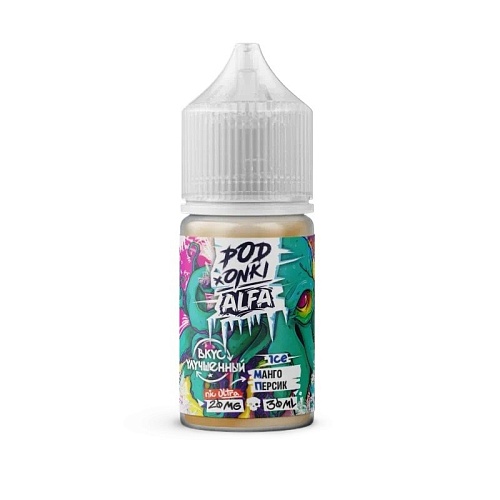 Жидкость ALFAVE&amp;PODONKI SALT - Mango Peach Ice, 30 мл