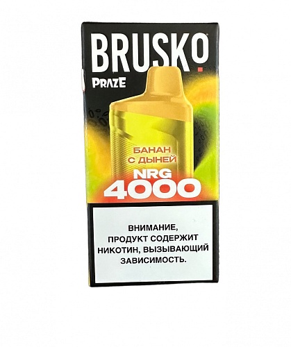 Одноразовый Pod Brusko NRG4000 - Банан с дыней