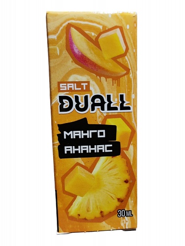 Жидкость DUALL SALT - Ананас Манго, 30 мл