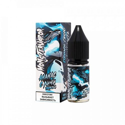 Жидкость Monstervapor Salt - PINCHEZILLA (ананас с личи), 10 мл