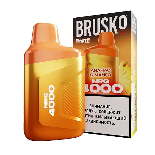 Одноразовый Pod Brusko NRG4000 - Ананас манго