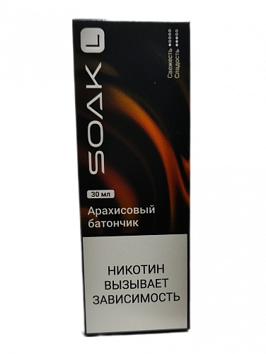 Жидкость SOAK - Арахисовый батончик